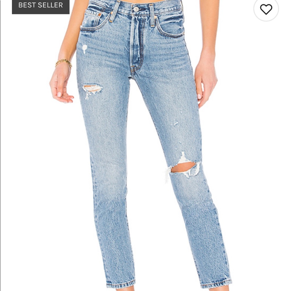 Levi’s 501 skinnys (never worn)